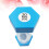3Stk Sky-Blue 20 Min Sanduhr Hexagonal Timer 11