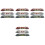 12Stk Kinder Zugset Simulation Spielzeug Metall Robust Farben 5