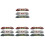 12Stk Kinder Zugset Simulation Spielzeug Metall Robust Farben 4