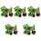 5Stk Dinosaurier Fahrzeug Pull-Back Auto Für Kinder Grün 3