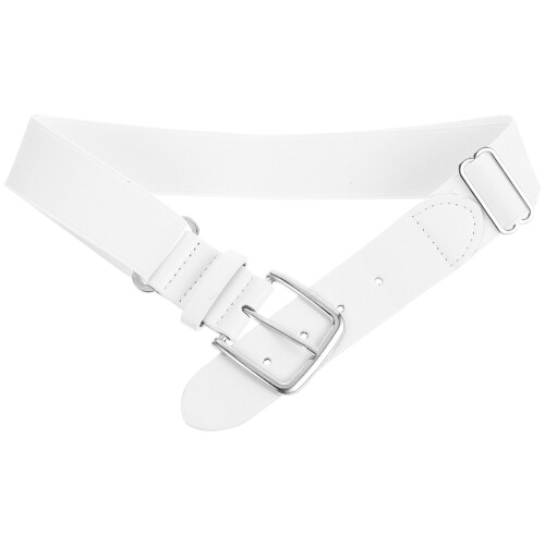 3Pièces Ceintures Baseball Blanches Stretch Réglables Pour Styles 2