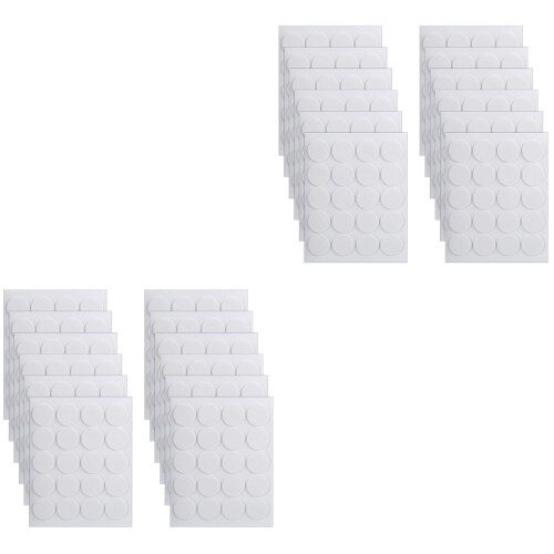 Stickers Fixation Bougie Colle Blanche Pour 2