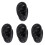 4Pièces Silicone Noir Durable Pour Formation Piercing 2