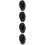 4Pièces Silicone Noir Durable Pour Formation Piercing 8