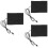 3Pièces Tapis Chauffage Résine Époxy USB Pratique 6