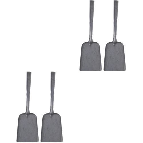 4Pièces À Cendres Noires Robustes Pour Bbq Usage À 2