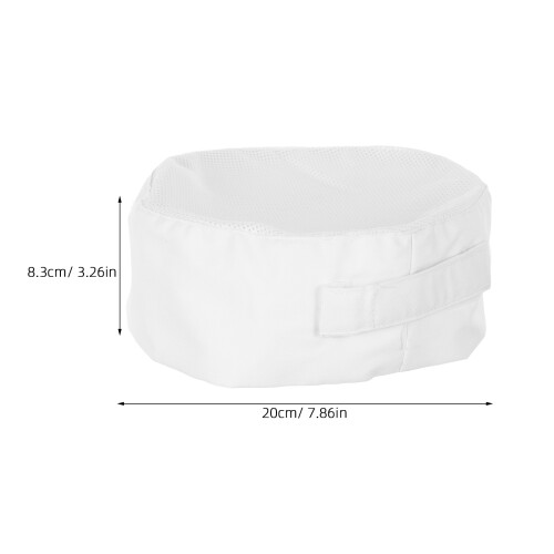 2Pièces Skull Cap Cuisine Ajustable Pour Professionnel 2