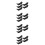 20Pièces Racks Haltères Protection Sol Design Élégant 8