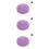 3Ensembles Tambours Langue En Acier Violet Pour Et 10