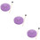 3Ensembles Tambours Langue En Acier Violet Pour Et 11