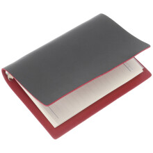 2Ensembles Étui Rigide Rouge Pour Classeur Anneaux 6 Usage Quotidien