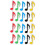 20Pièces Clips ABS Multicolores Pour Livre Et Notes 6