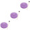 3Ensembles Tambours Langue En Acier Violet Pour Et 7
