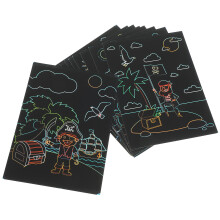 3Ensembles Kit À Gratter DIY Pour Enfants Support
