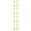 4Paires Boucles D'oreilles Dorées Usage Décoratif Chic 7