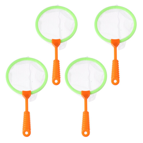 20Pièces Filets Pêche En Plastique Multi Couleurs Pour Enfants
