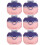 6Pièces Conteneurs Rose, Portable 8