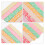 400Pièces Papier Étoiles Glow Multicolores Résistant Pour DIY 7