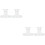 4Pièces Socle Stylo Impression 3D Transparent Usage Pratique Plastique 6