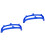 2Pièces Plastique Bleu Style Sac DIY 4