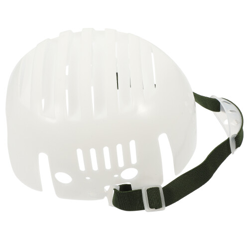 2Pcs Universal Protective White Hat Liners with Durable ABS Material 2