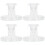 4Pièces Socle Stylo Impression 3D Transparent Usage Pratique Plastique 5