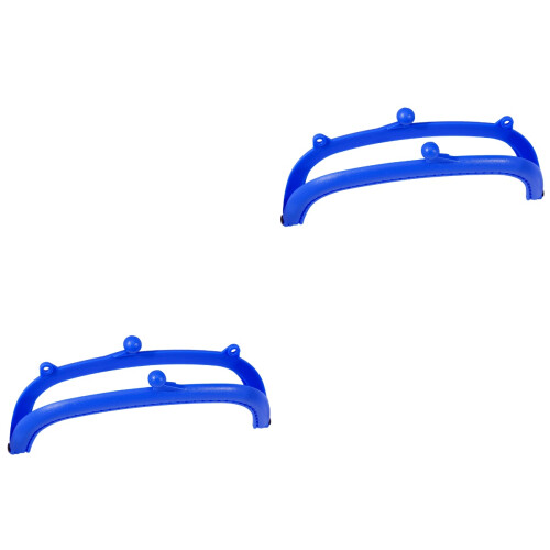 2Pièces Plastique Bleu Style Sac DIY 2