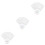 3Ensembles Disques Tressage Kumihimo Blancs Pour DIY Faciles 5