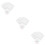 3Ensembles Disques Tressage Kumihimo Blancs Pour DIY Faciles 9