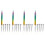 4Ensembles Kits Nail Art Liners Nylon Pour 6