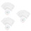 3Ensembles Disques Tressage Kumihimo Blancs Pour DIY Faciles 7
