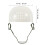 2Pcs Universal Protective White Hat Liners with Durable ABS Material 10