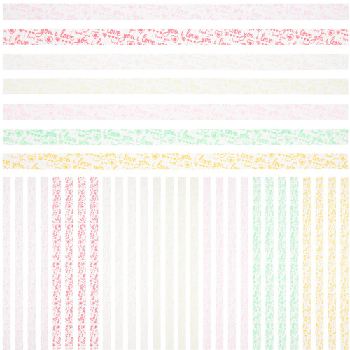 400Pièces Papier Étoiles Glow Multicolores Résistant Pour DIY 1