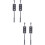 4Pièces Signal Paysager Miniature Gris Accessoire Table De Sable 9