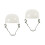 2Pcs Universal Protective White Hat Liners with Durable ABS Material 6