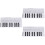 3Pièces Papier Guide Clavier Touches Étanche Débutants 6