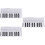 3Pièces Papier Guide Clavier Touches Étanche Débutants 7