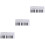 3Pièces Papier Guide Clavier Touches Étanche Débutants 5