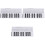 3Pièces Papier Guide Clavier Touches Étanche Débutants 3