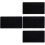 4pcs Blender Mobile Mat Non- Mat Washable Gel 9