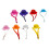 16 Pcs Hen Hat Parrot Bird Supplies Plush 1