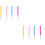 8Pcs Assorted Slide Whistles Plastic Musical Instrument Toy 6