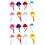 16 Pcs Hen Hat Parrot Bird Supplies Plush 5