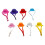 16 Pcs Hen Hat Parrot Bird Supplies Plush 11