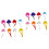 16 Pcs Hen Hat Parrot Bird Supplies Plush 4