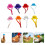 16 Pcs Hen Hat Parrot Bird Supplies Plush 9