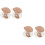 4 Pcs Lid Handle Abs Universal Pots And Pans 6