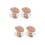 4 Pcs Lid Handle Abs Universal Pots And Pans 7
