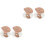 4 Pcs Lid Handle Abs Universal Pots And Pans 3