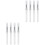 8Pièces Brosse À Lèvres Silicone Transparent Compacte Pour Maquillage 3